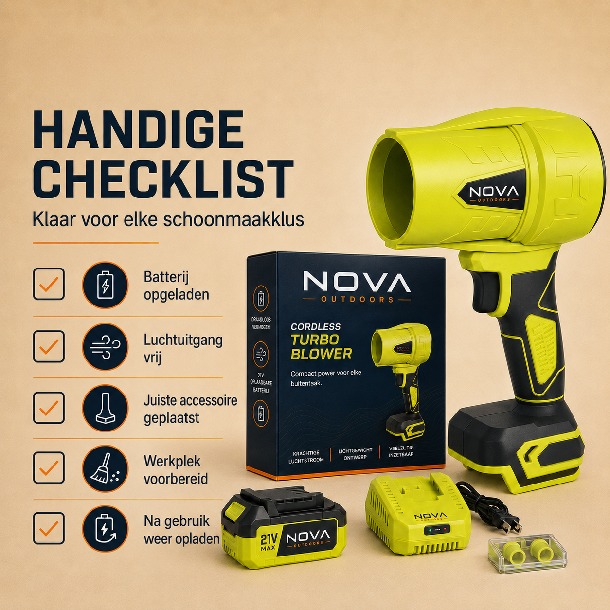 Nova Outdoors PowerBlow 21V