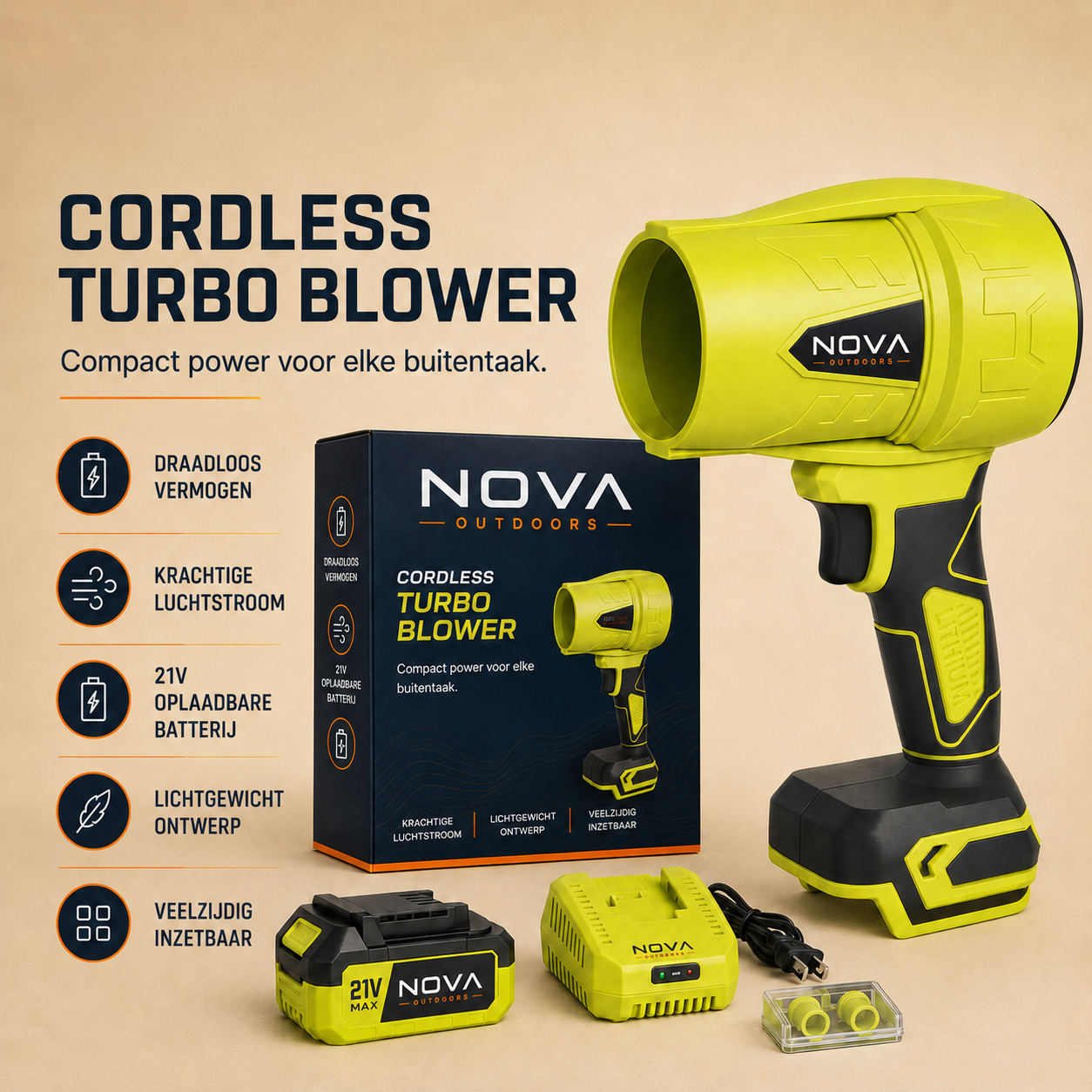 Nova Outdoors PowerBlow 21V