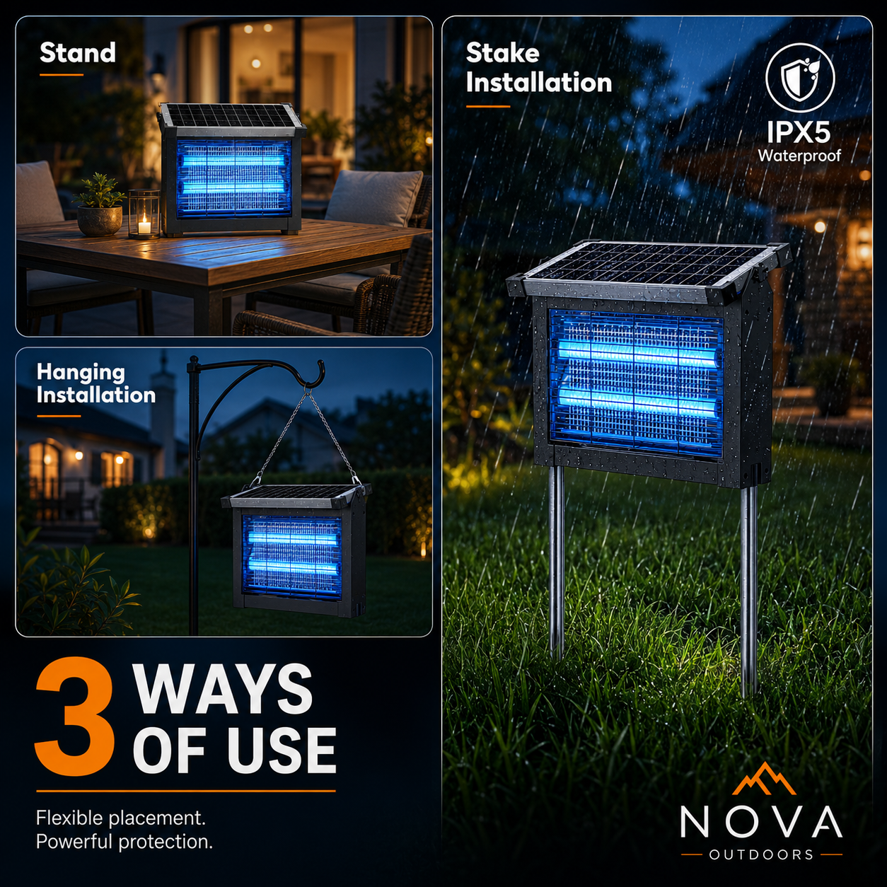 Nova Outdoors SolarGuard 4500V