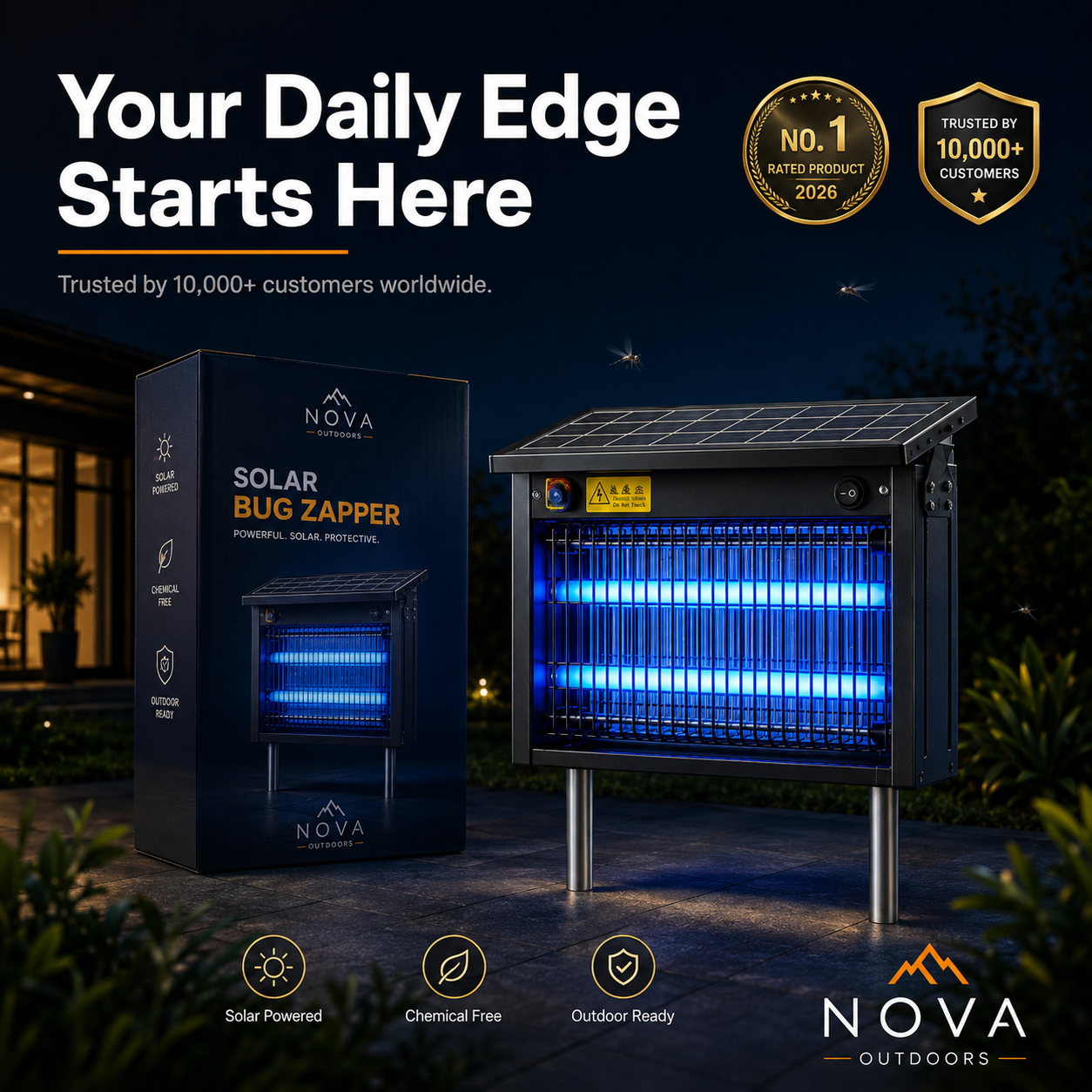 Nova Outdoors SolarGuard 4500V