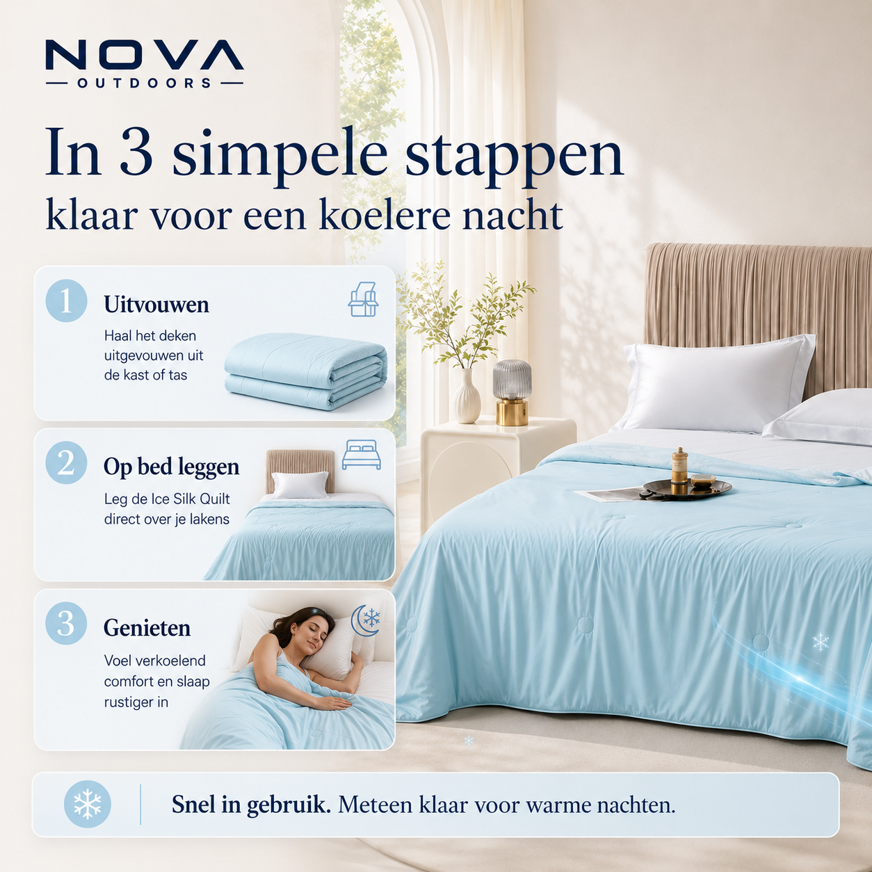 Verkoelend Zijden Dekbed