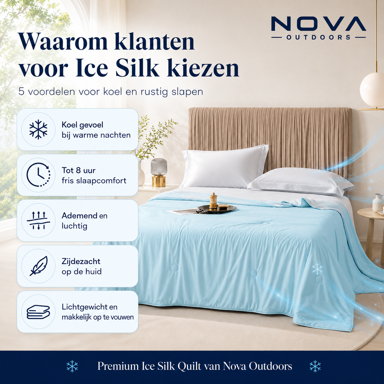 Verkoelend Zijden Dekbed