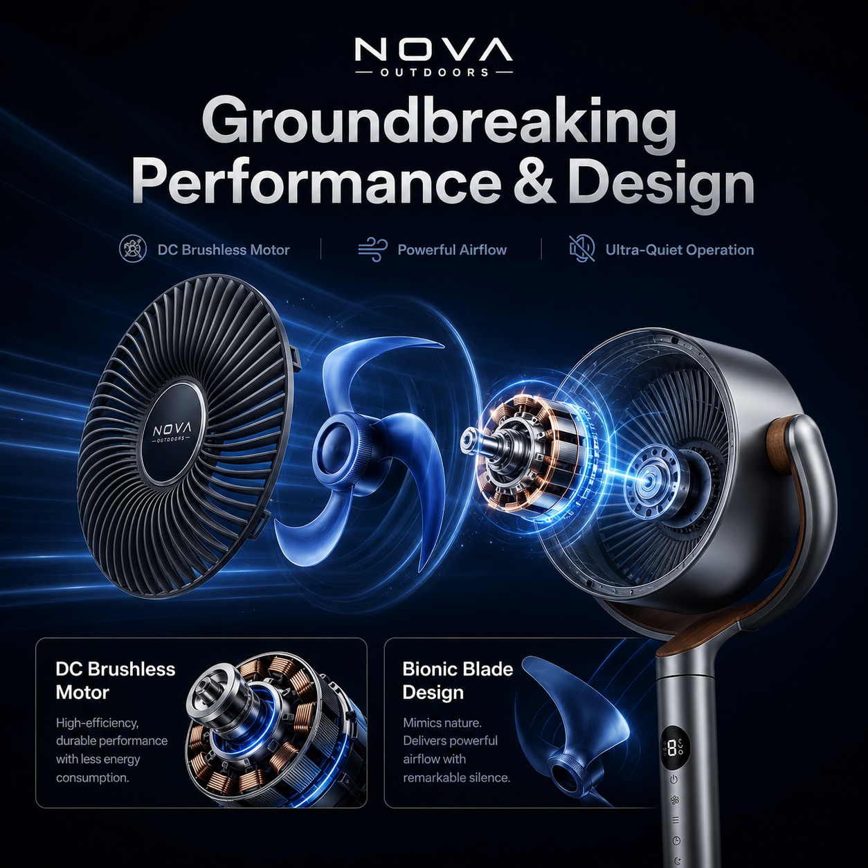 Nova SleepFlow Fan Nova Outdoors