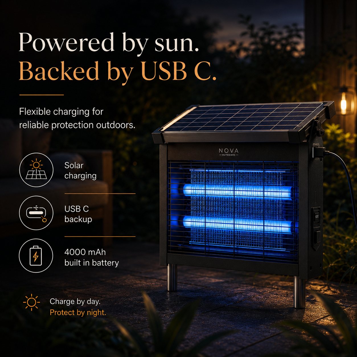 Nova Outdoors SolarGuard 4500V
