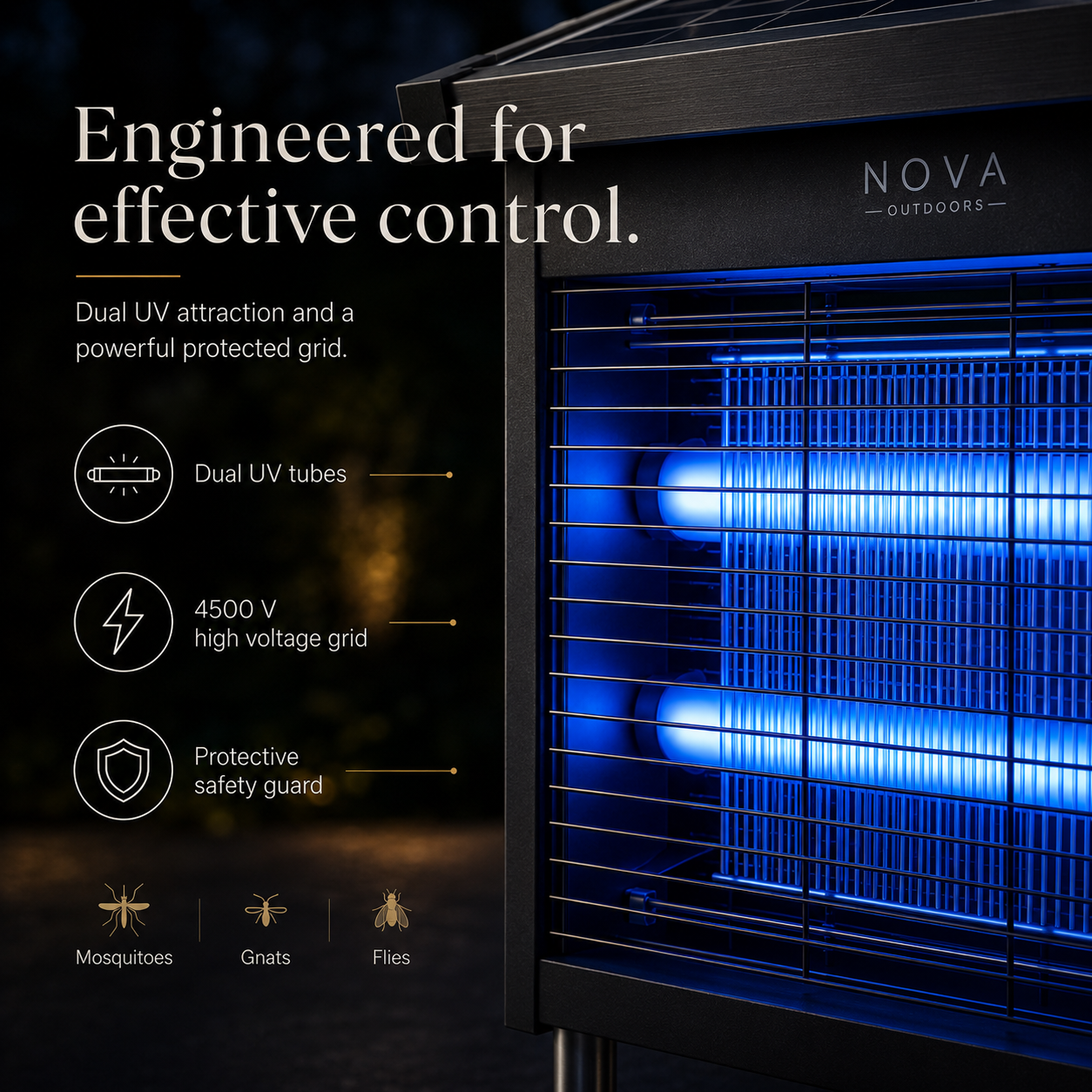 Nova Outdoors SolarGuard 4500V