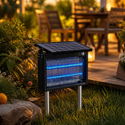 Solar Powered Mosquito Zapper