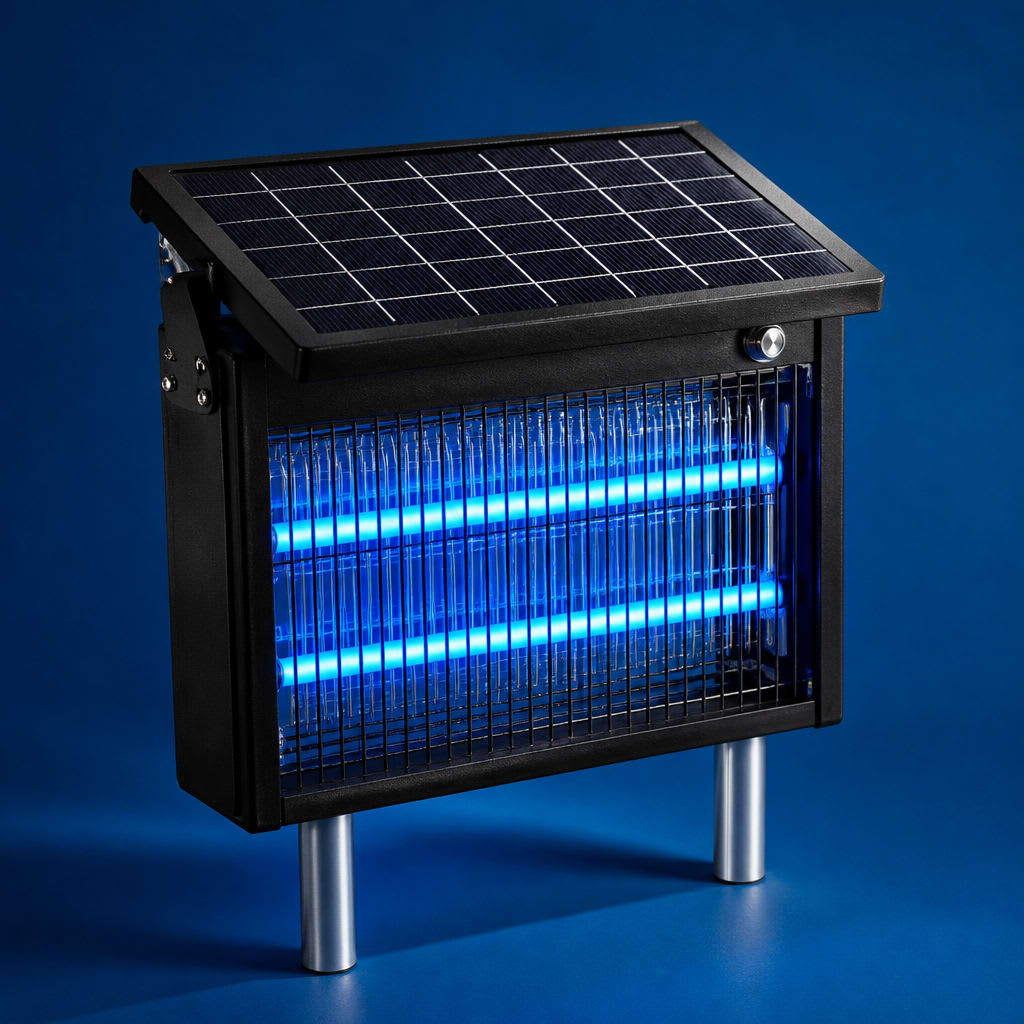 Solar Powered Mosquito Zapper